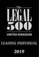 Legal 500 Leading Individual 2019